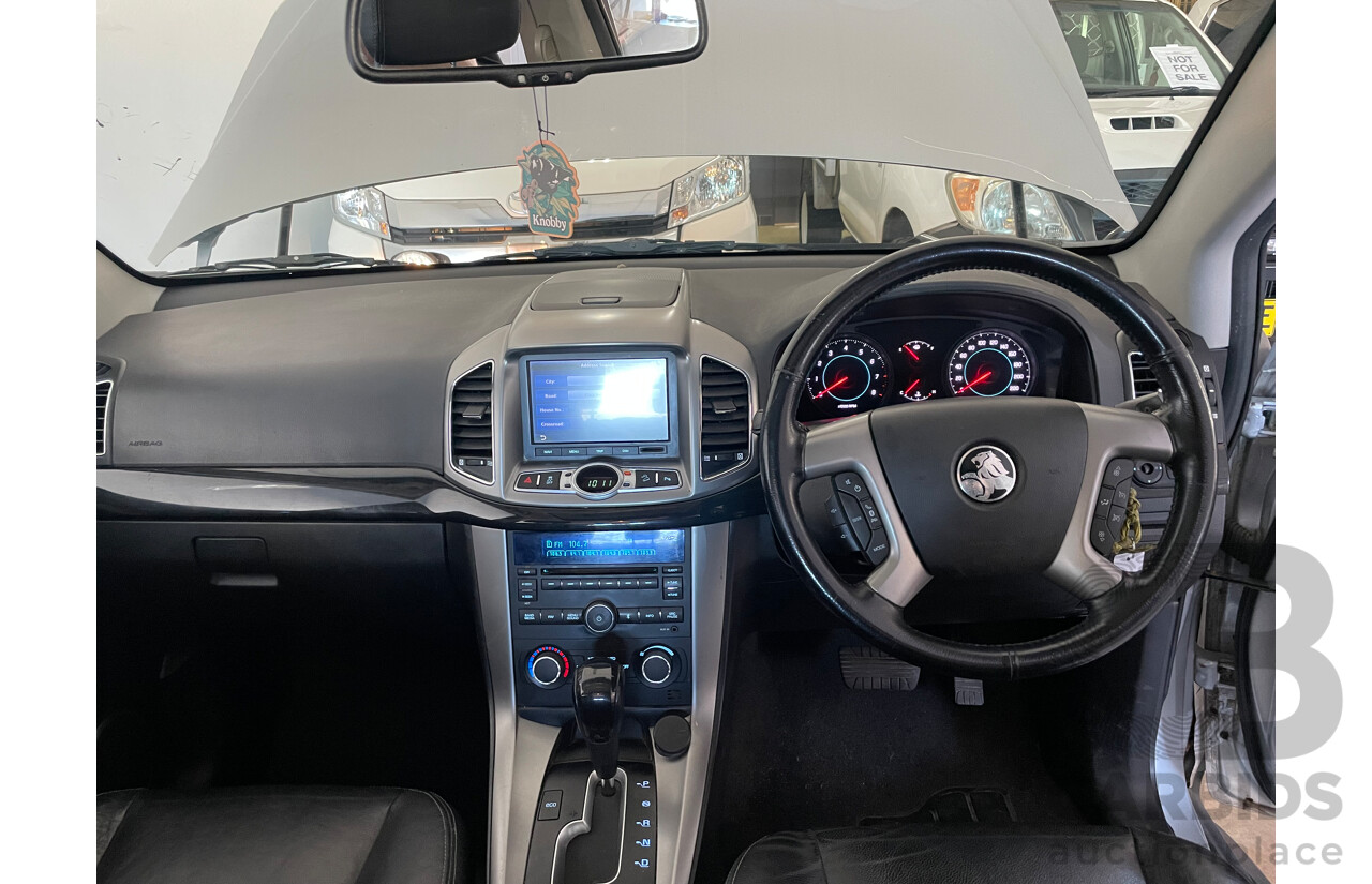 05/13 Holden Captiva 7 LX (4x4) AWD CG MY12 4D Wagon Silver 3.0L