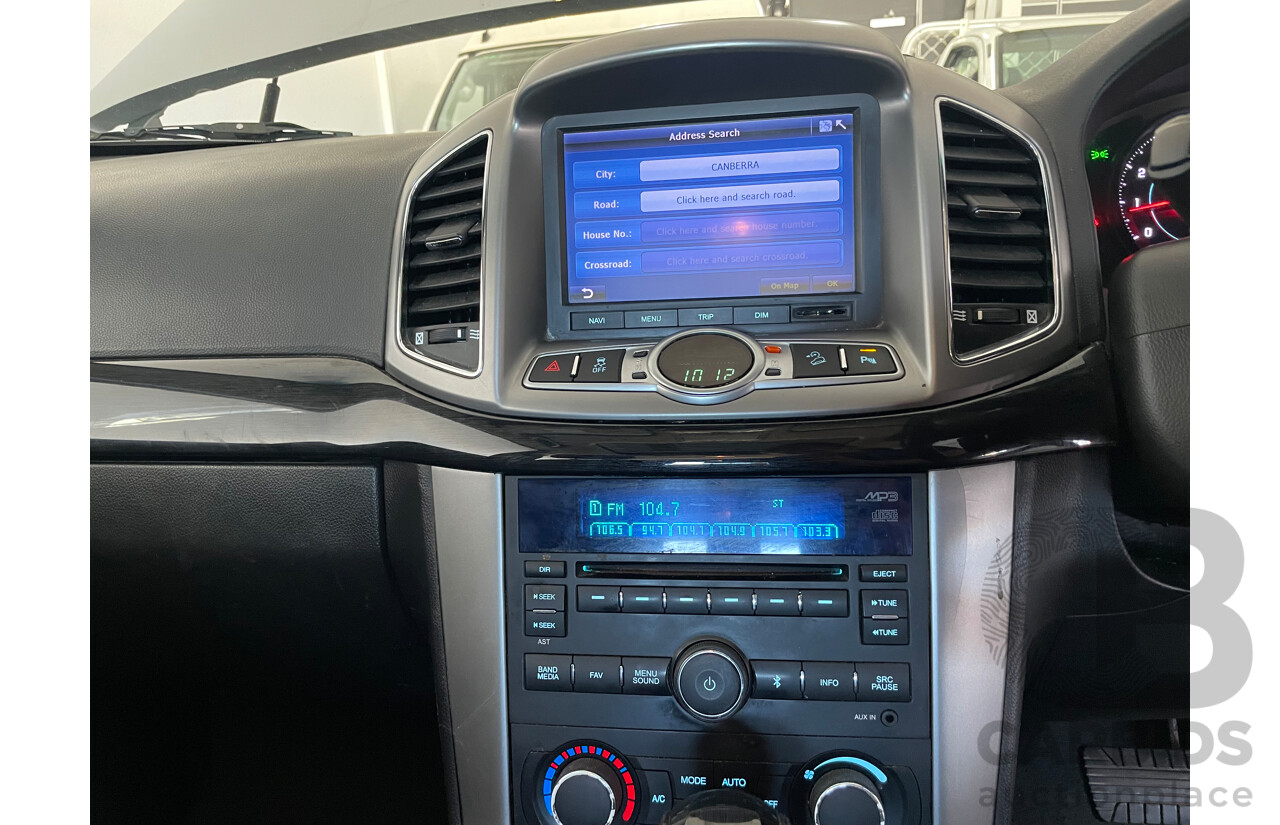 05/13 Holden Captiva 7 LX (4x4) AWD CG MY12 4D Wagon Silver 3.0L