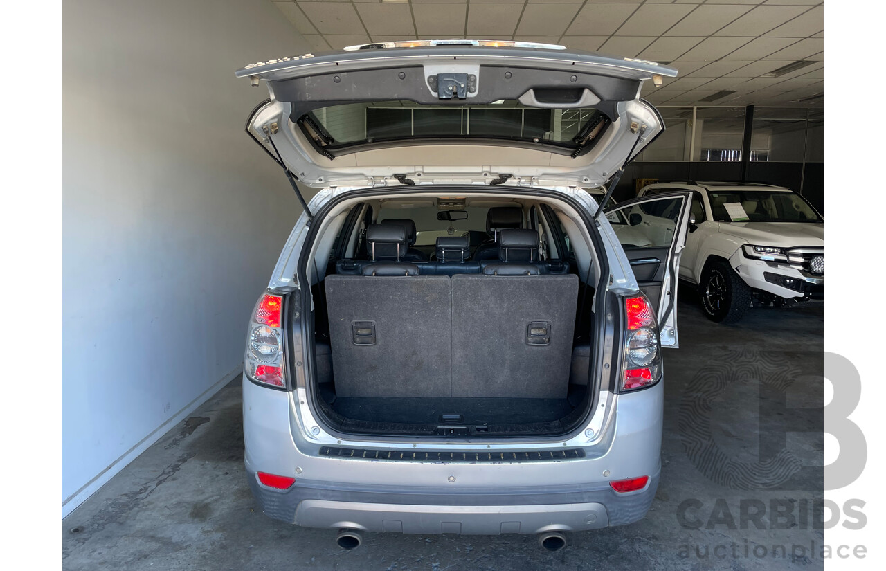 05/13 Holden Captiva 7 LX (4x4) AWD CG MY12 4D Wagon Silver 3.0L