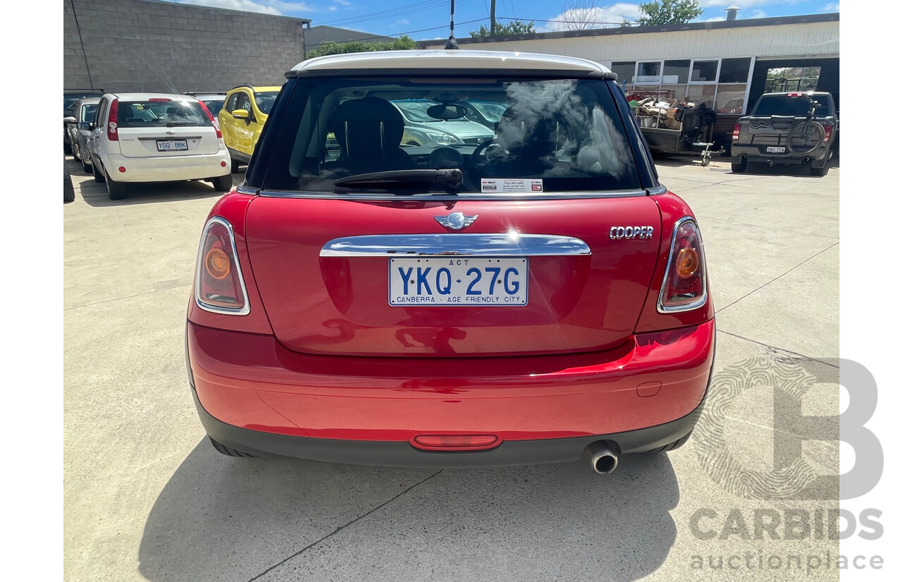 05/07 MINI HATCH R56 COOPER 1.6L 16v MPFI 4cyl  Hatchback FWD