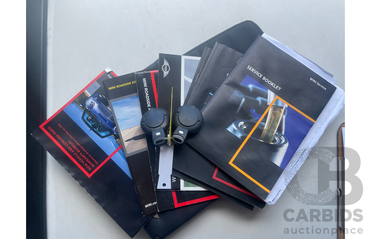 05/07 MINI HATCH R56 COOPER 1.6L 16v MPFI 4cyl  Hatchback FWD