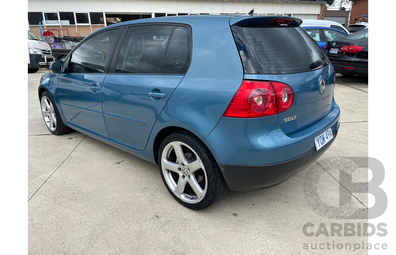 06/07 Volkswagen Golf 2.0 TDI SPORTLINE FWD 1K 5D Hatchback Blue 2.0L