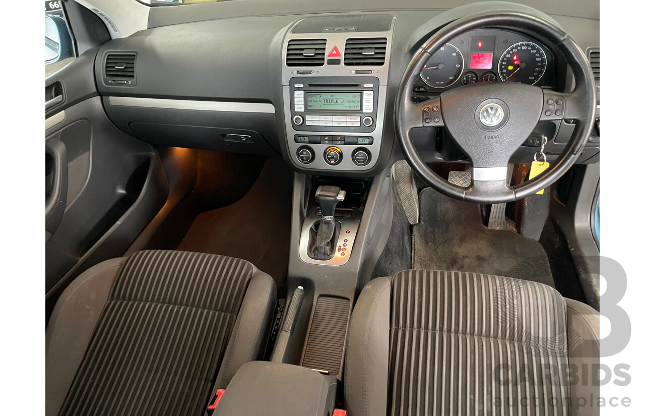 06/07 Volkswagen Golf 2.0 TDI SPORTLINE FWD 1K 5D Hatchback Blue 2.0L