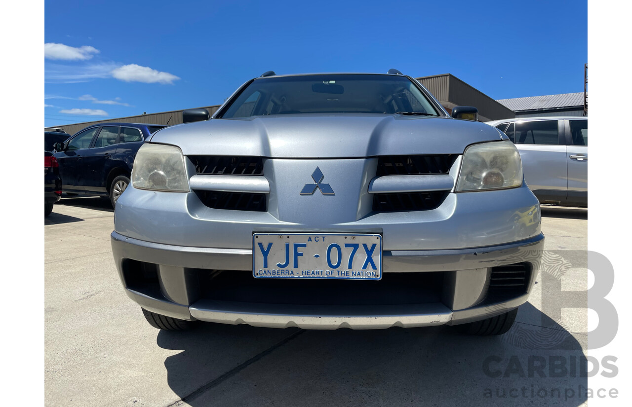 11/05 Mitsubishi Outlander LS 4WD ZF MY06 4D Wagon Silver 2.4L