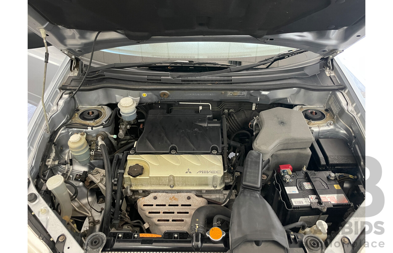 11/05 Mitsubishi Outlander LS 4WD ZF MY06 4D Wagon Silver 2.4L