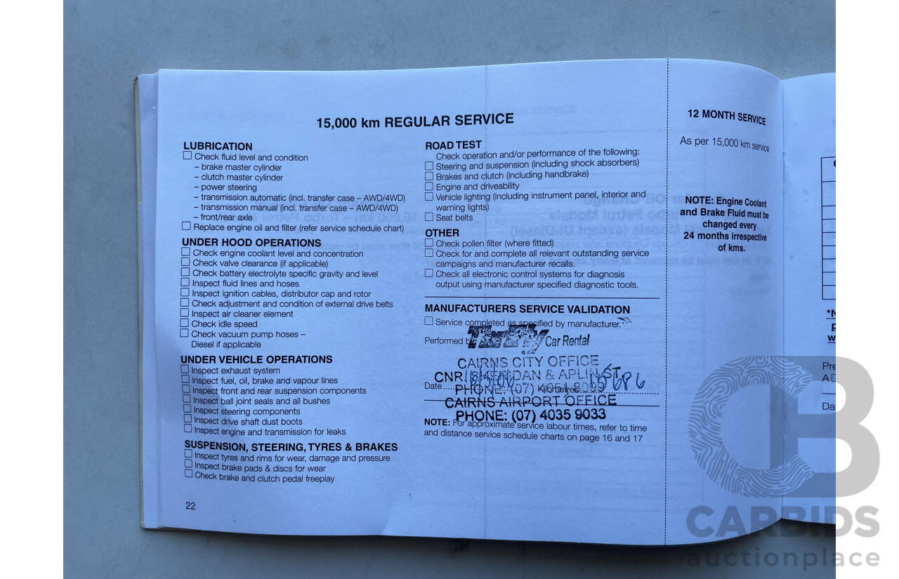 11/05 Mitsubishi Outlander LS 4WD ZF MY06 4D Wagon Silver 2.4L