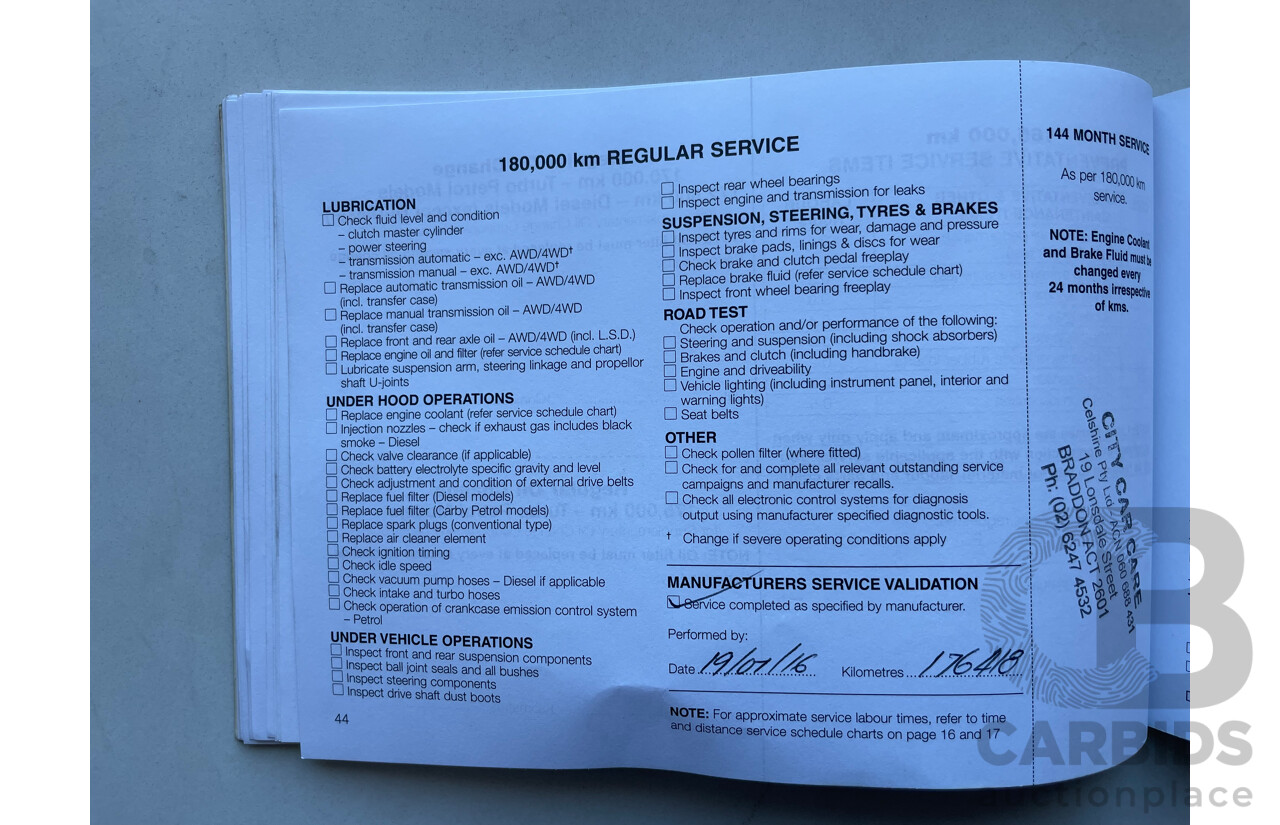 11/05 Mitsubishi Outlander LS 4WD ZF MY06 4D Wagon Silver 2.4L