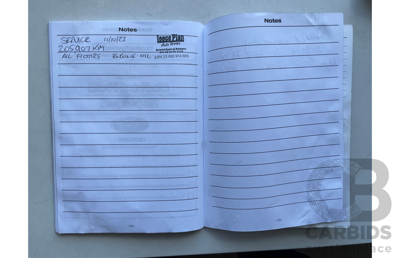 12/13 Ford Ranger XL 2.2 HI-RIDER (4x2) RWD PX Super Cab Chassis White 2.2L