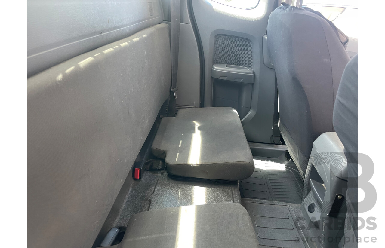 12/13 Ford Ranger XL 2.2 HI-RIDER (4x2) RWD PX Super Cab Chassis White 2.2L