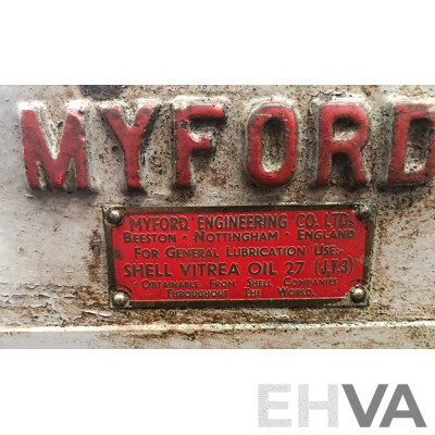 Myford M7 Metal Working Lathe with Chcuks and Other Accessories