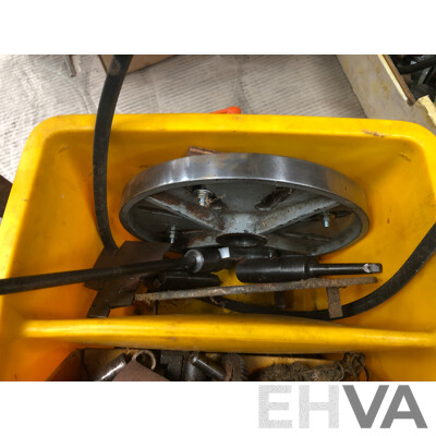 Myford M7 Metal Working Lathe with Chcuks and Other Accessories