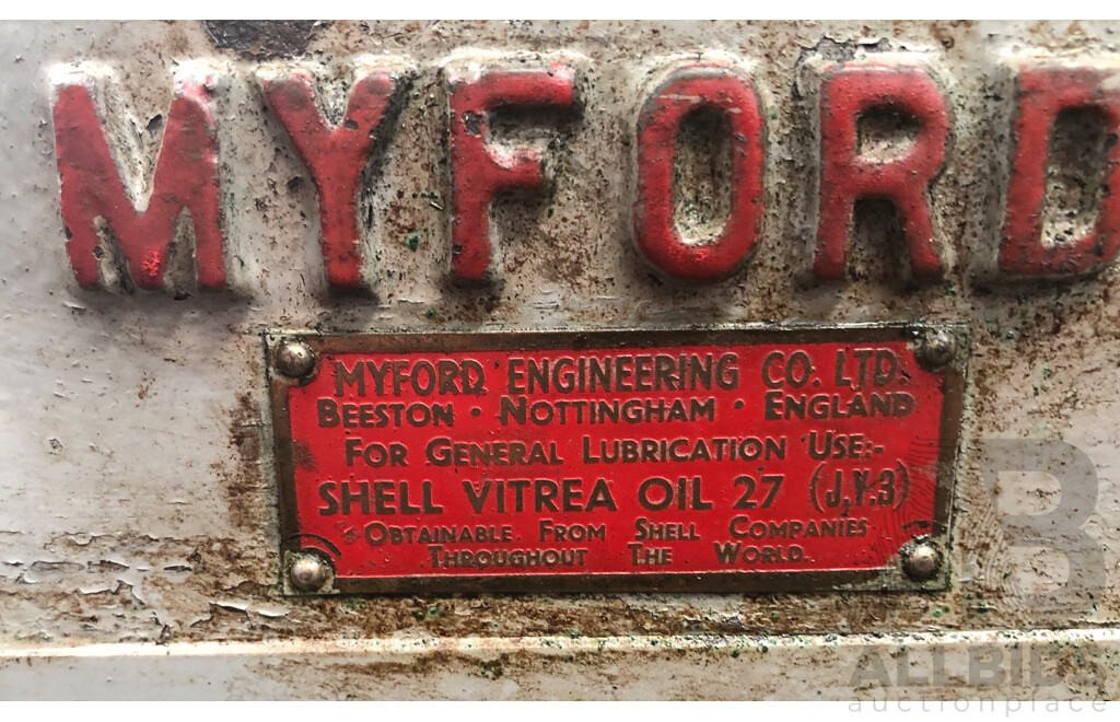 Myford M7 Metal Working Lathe with Chcuks and Other Accessories