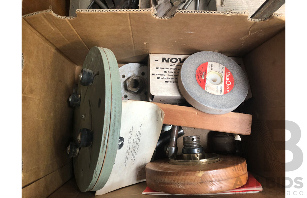 Myford M7 Metal Working Lathe with Chcuks and Other Accessories