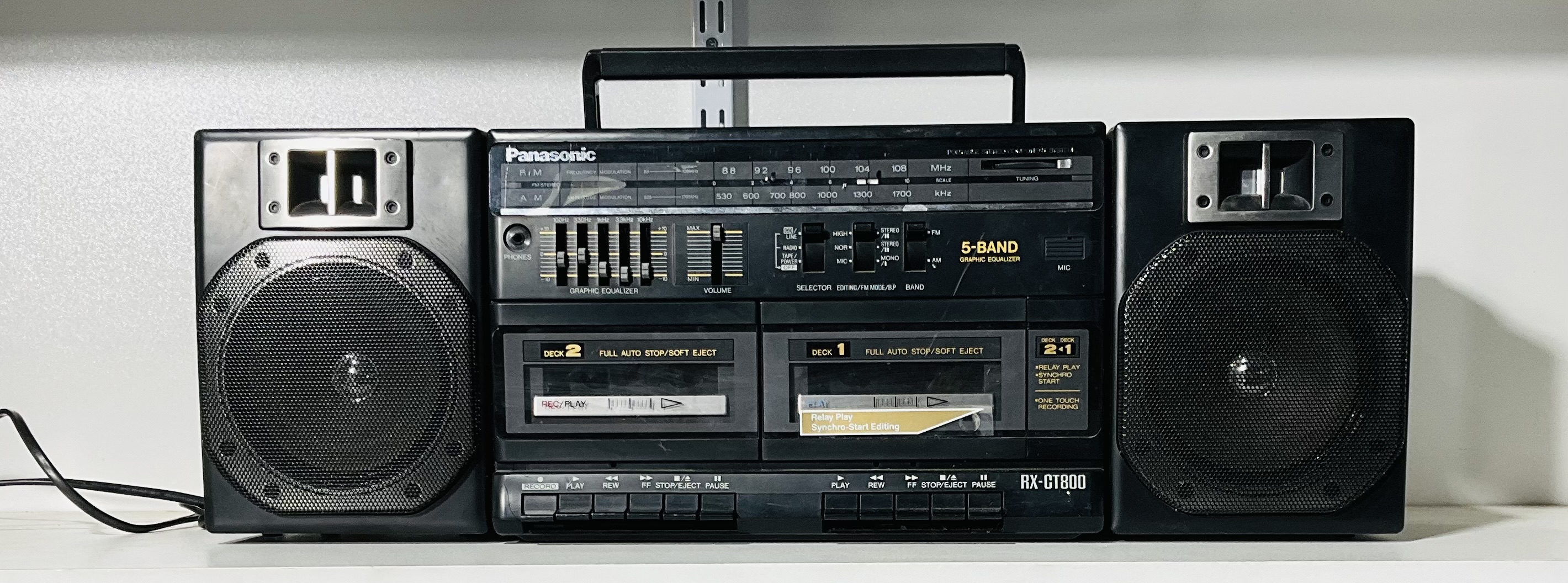 Retro Panasonic RX-CT800 Portable - Lot 1563816 | EHVA