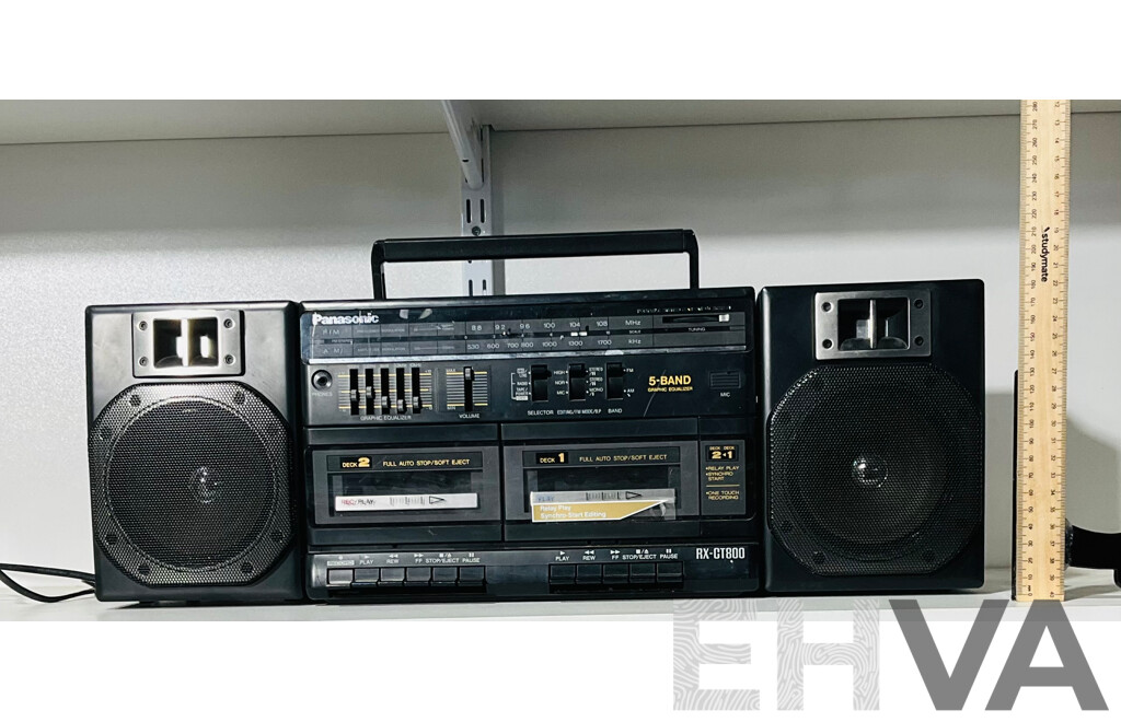 Retro Panasonic RX-CT800 Portable - Lot 1563816 | EHVA