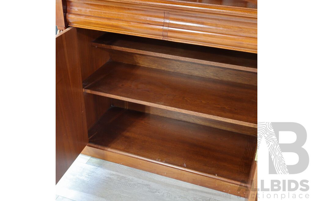Reproduction Mahogany Four Door Sideboard