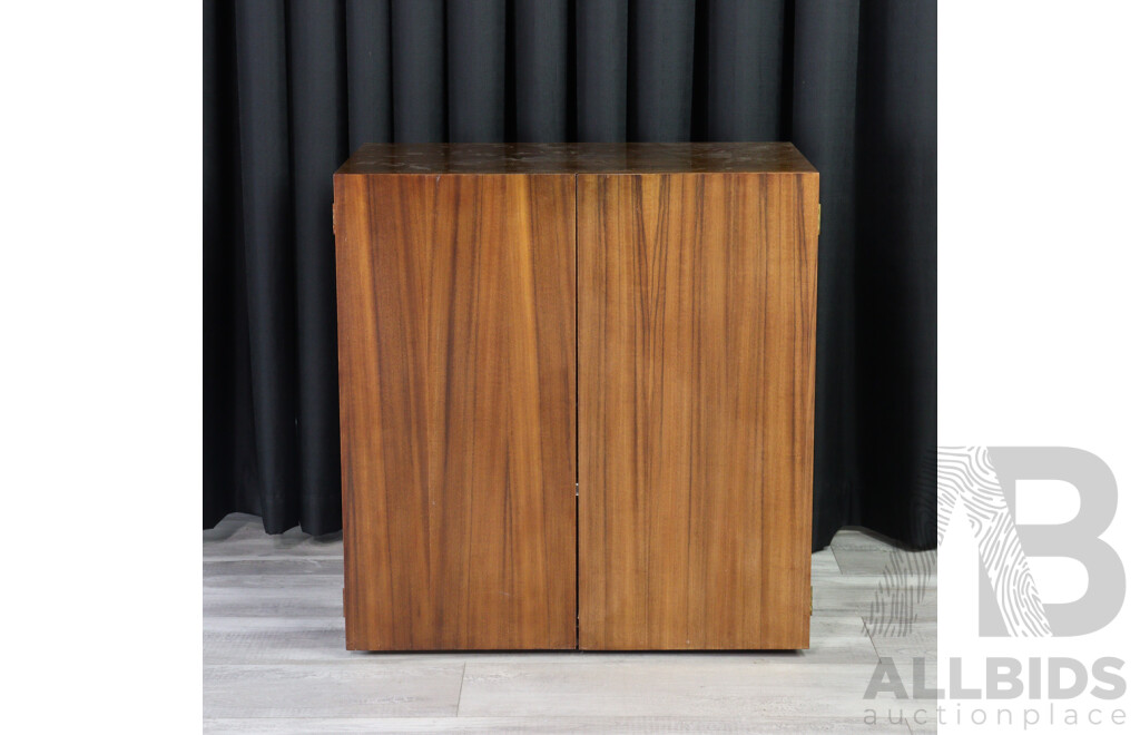 Art Deco Two Door Stereo Cabinet