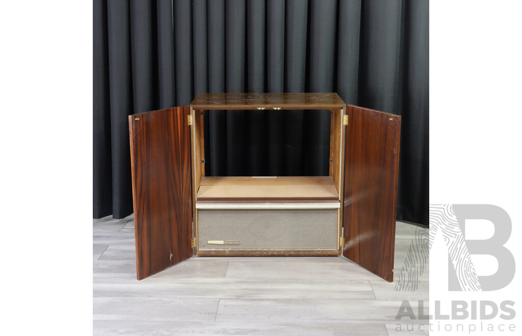 Art Deco Two Door Stereo Cabinet