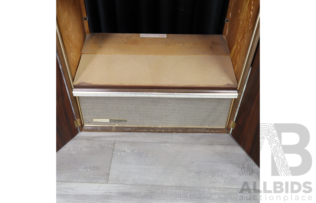 Art Deco Two Door Stereo Cabinet