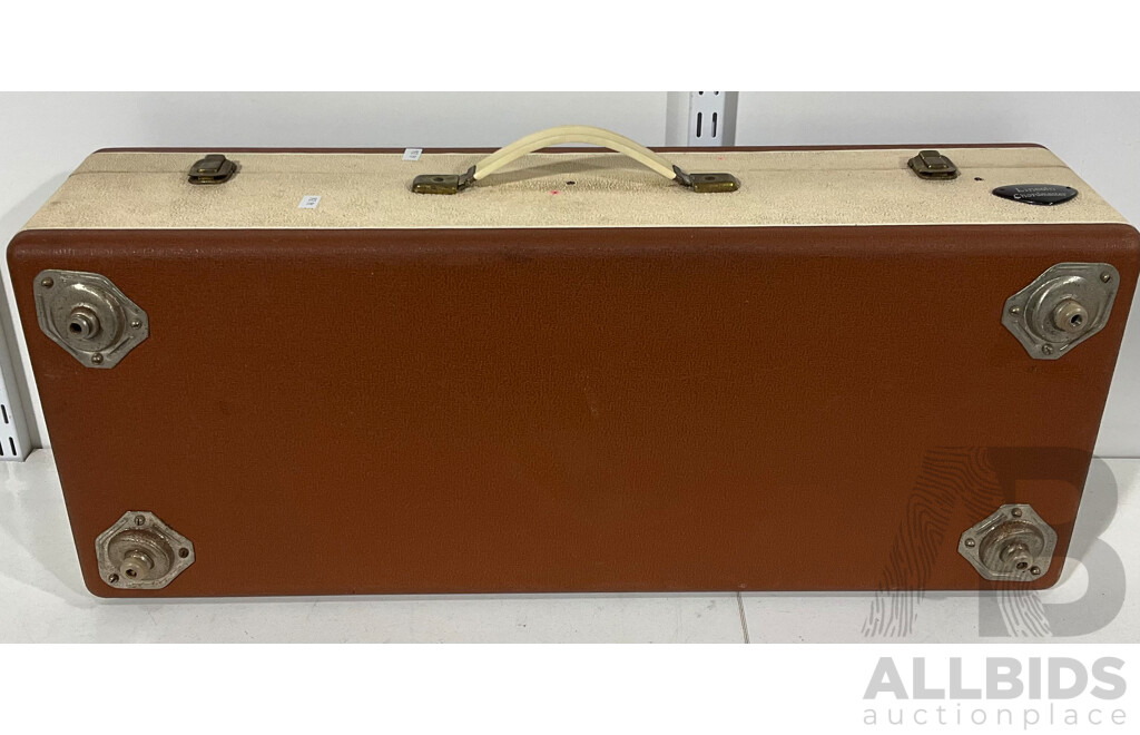 Vintage Lincoln Chordmaster Portable Reed Organ with Removable Legs