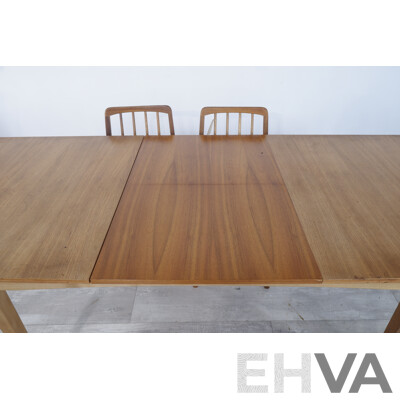 Vintage Teak Seven Piece Dining Suite
