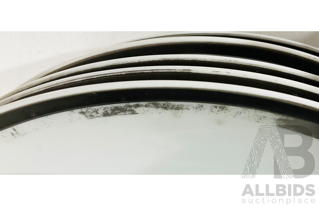 Large Collection From a Vintage Seyei Platinum 1971 Dinner Set - Made in Japan