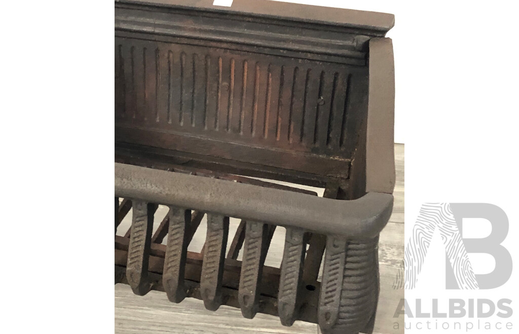 Cast Iron Fireplace Grate