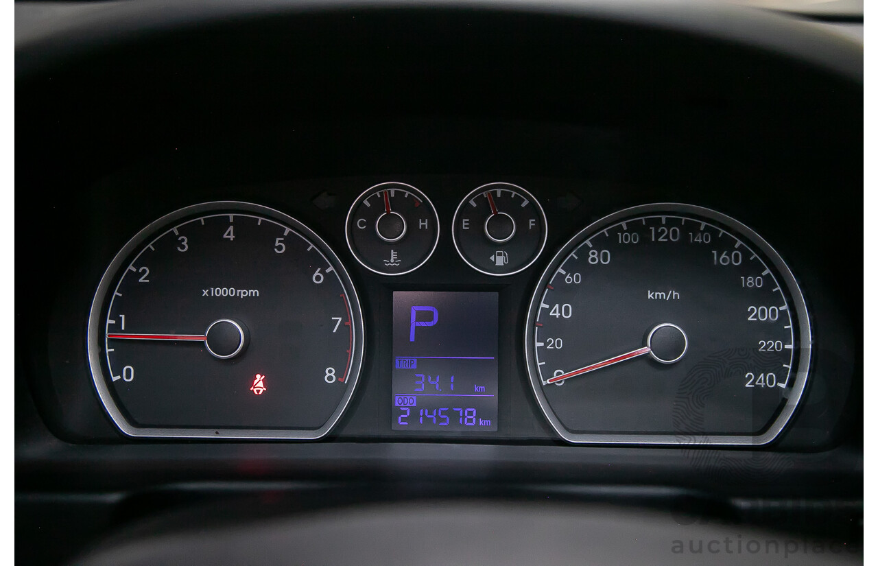 06/12 Hyundai I30 cw SX 2.0 FWD FD MY12 4D Wagon Black 2.0L