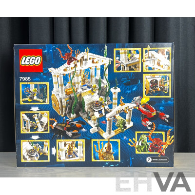 Vintage Retired Lego Set Atlantis, Temple, 7985, Sealed New in Box