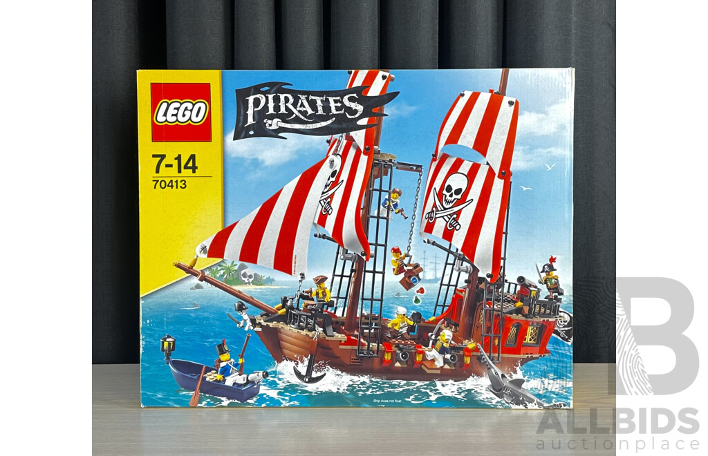 Vintage Retired Lego Set, Pirates, 70413, Sealed New in Box