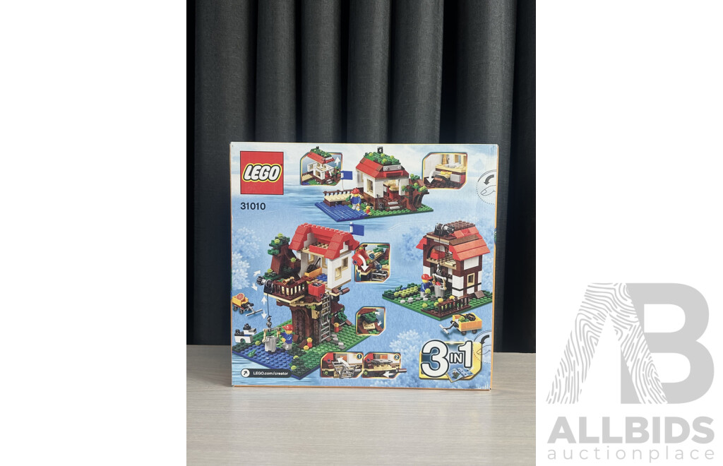 Vintage Retired Lego Set, Creator 3 in 1, Tree House, 31010, Sealed New in Box