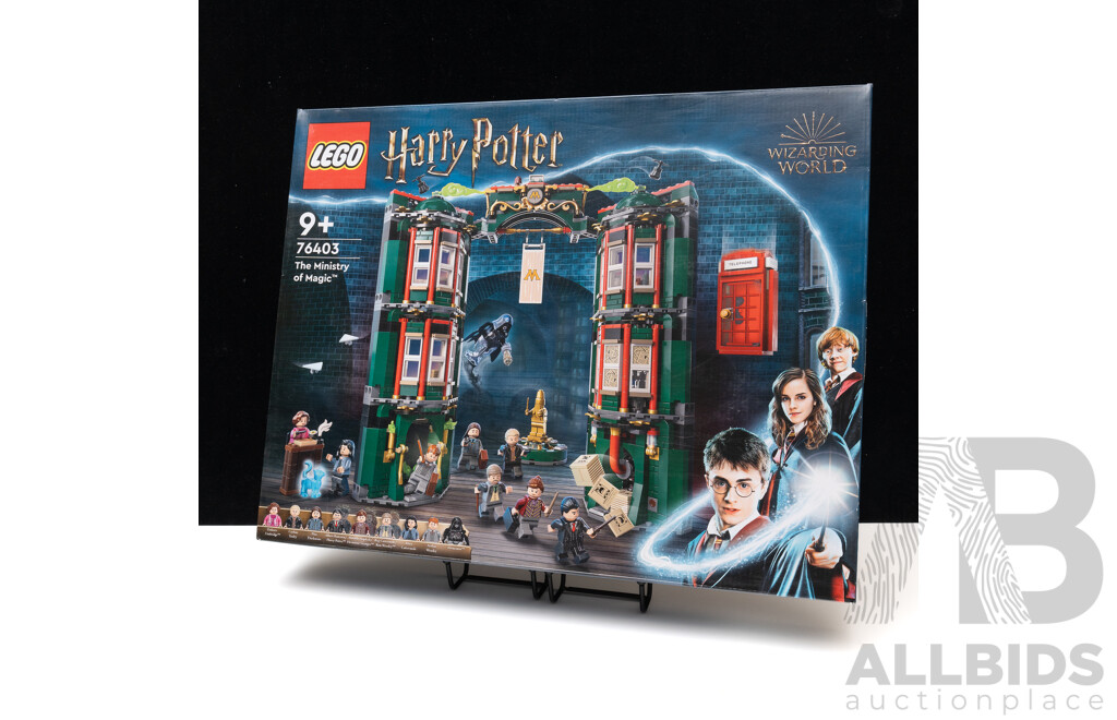Vintage Retired Lego Set, Harry Potter, the Ministry of Magic, 76403, Sealed New in Box