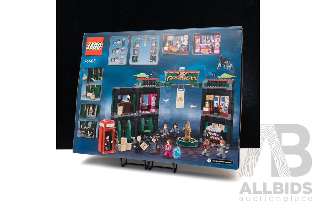 Vintage Retired Lego Set, Harry Potter, the Ministry of Magic, 76403, Sealed New in Box