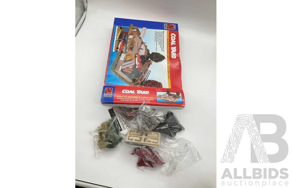 Large Collection of Boxed HO Scale Rolling Stock and Scenery Items Including Lima French SNCF Locomotive and Passenger Carriages, Faller Buildings, Tunnels...