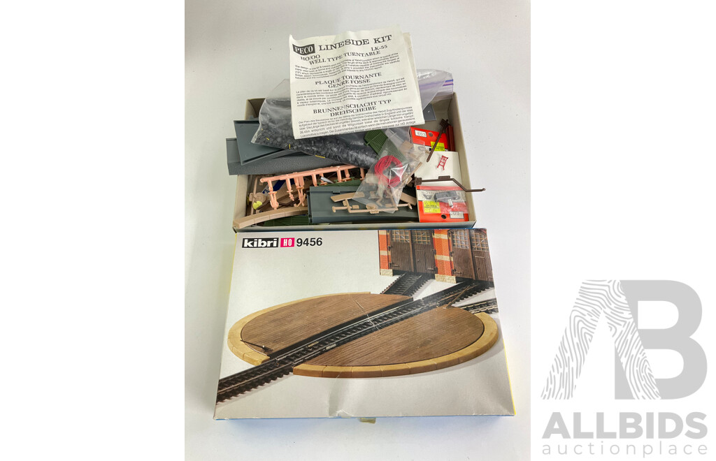 Large Collection of Boxed HO Scale Rolling Stock and Scenery Items Including Lima French SNCF Locomotive and Passenger Carriages, Faller Buildings, Tunnels...