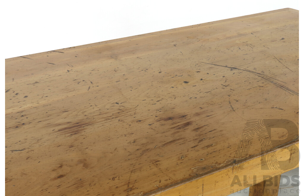 Elevated Timber Works Bench