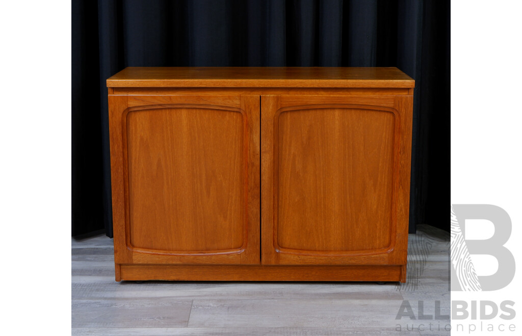 Teak Two Door Credenza by Chiswell