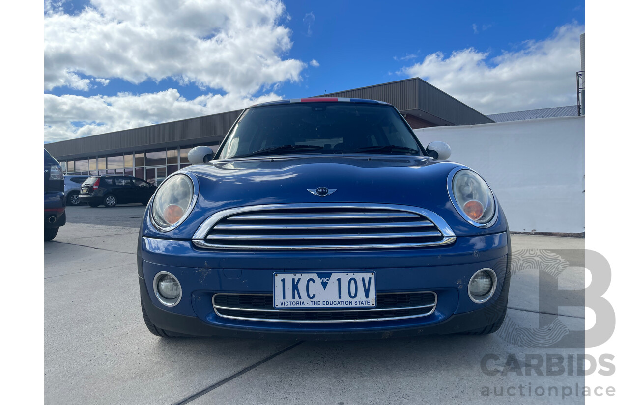 11/07 Mini Cooper  FWD R50 2D Hatchback Blue 1.6L