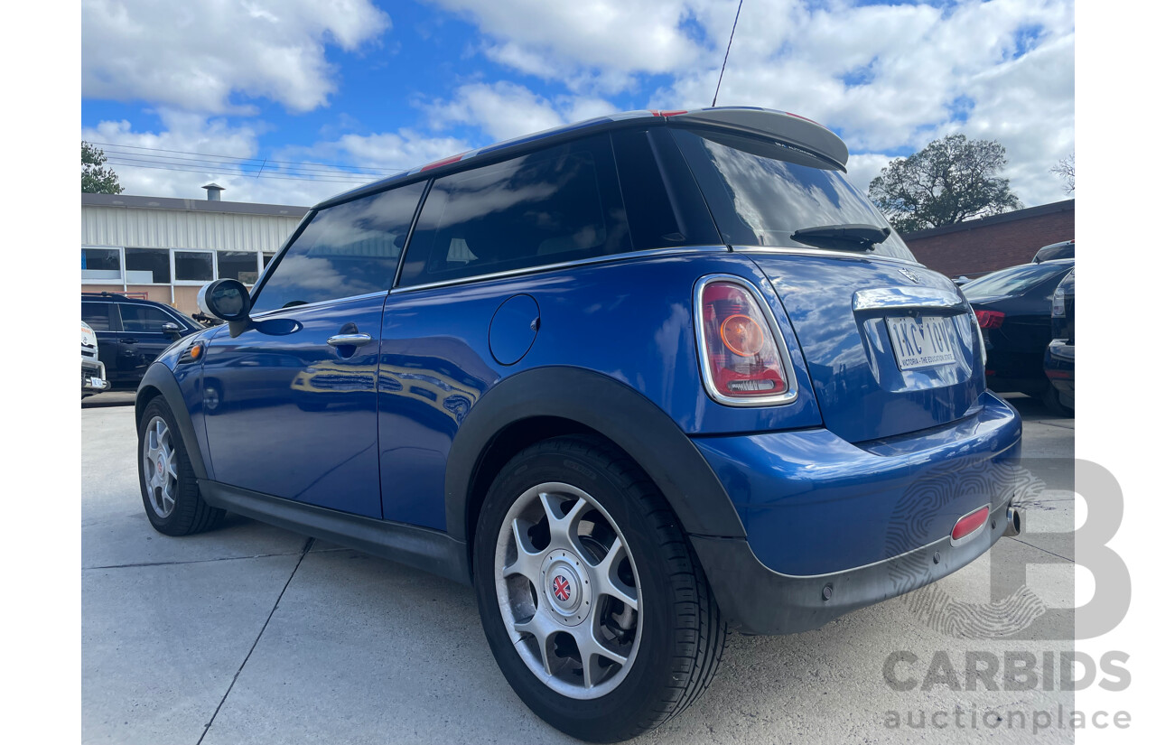 11/07 Mini Cooper  FWD R50 2D Hatchback Blue 1.6L