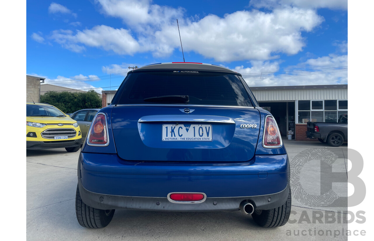 11/07 Mini Cooper  FWD R50 2D Hatchback Blue 1.6L