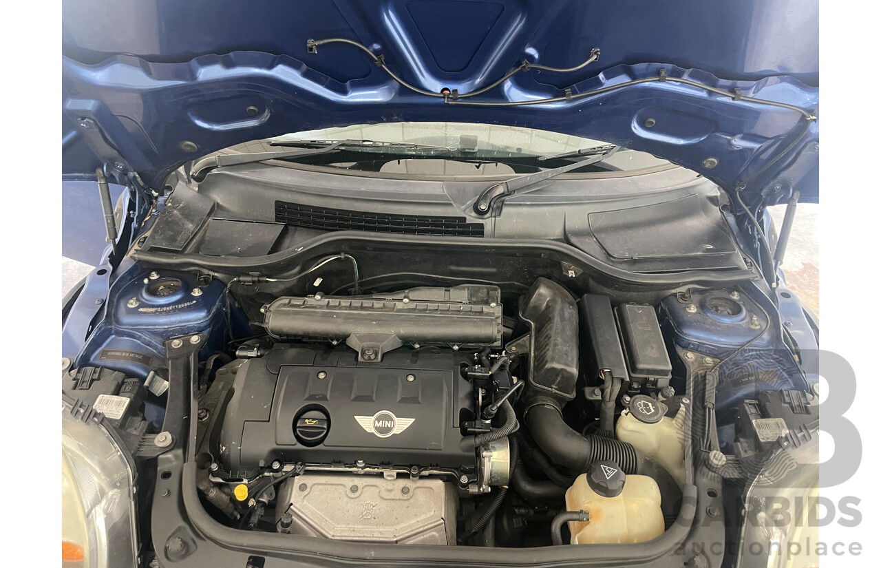11/07 Mini Cooper  FWD R50 2D Hatchback Blue 1.6L
