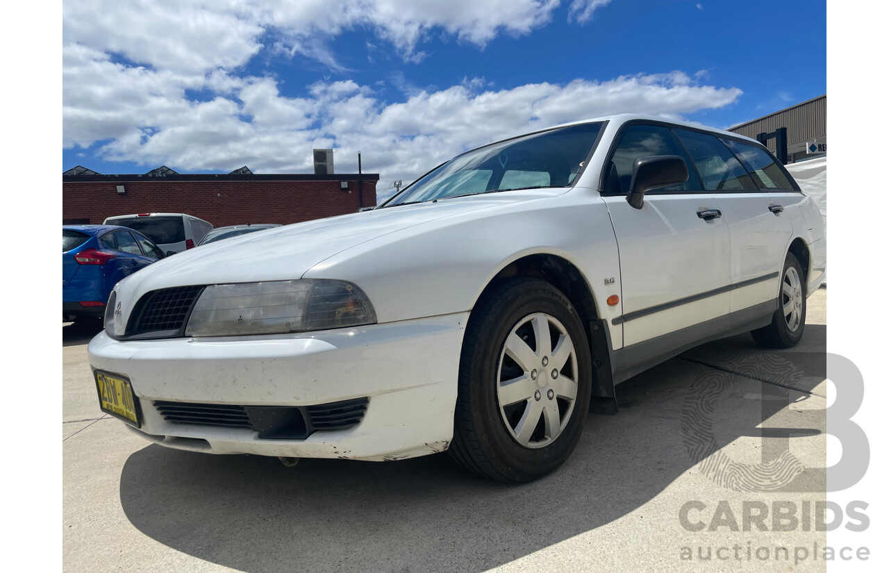 03/02 Mitsubishi Magna EXECUTIVE FWD TJ 4D Wagon White 3.5L