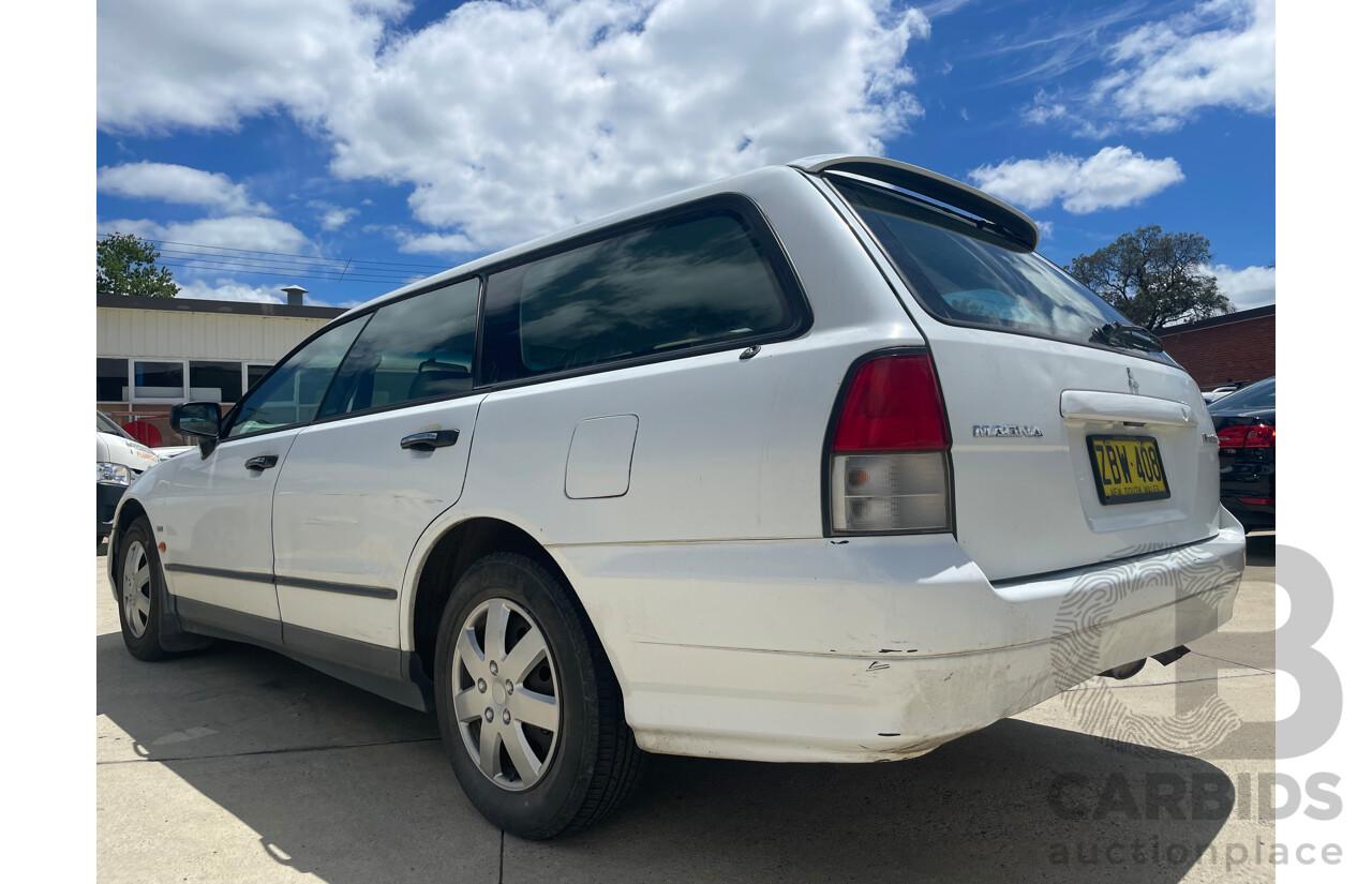03/02 Mitsubishi Magna EXECUTIVE FWD TJ 4D Wagon White 3.5L