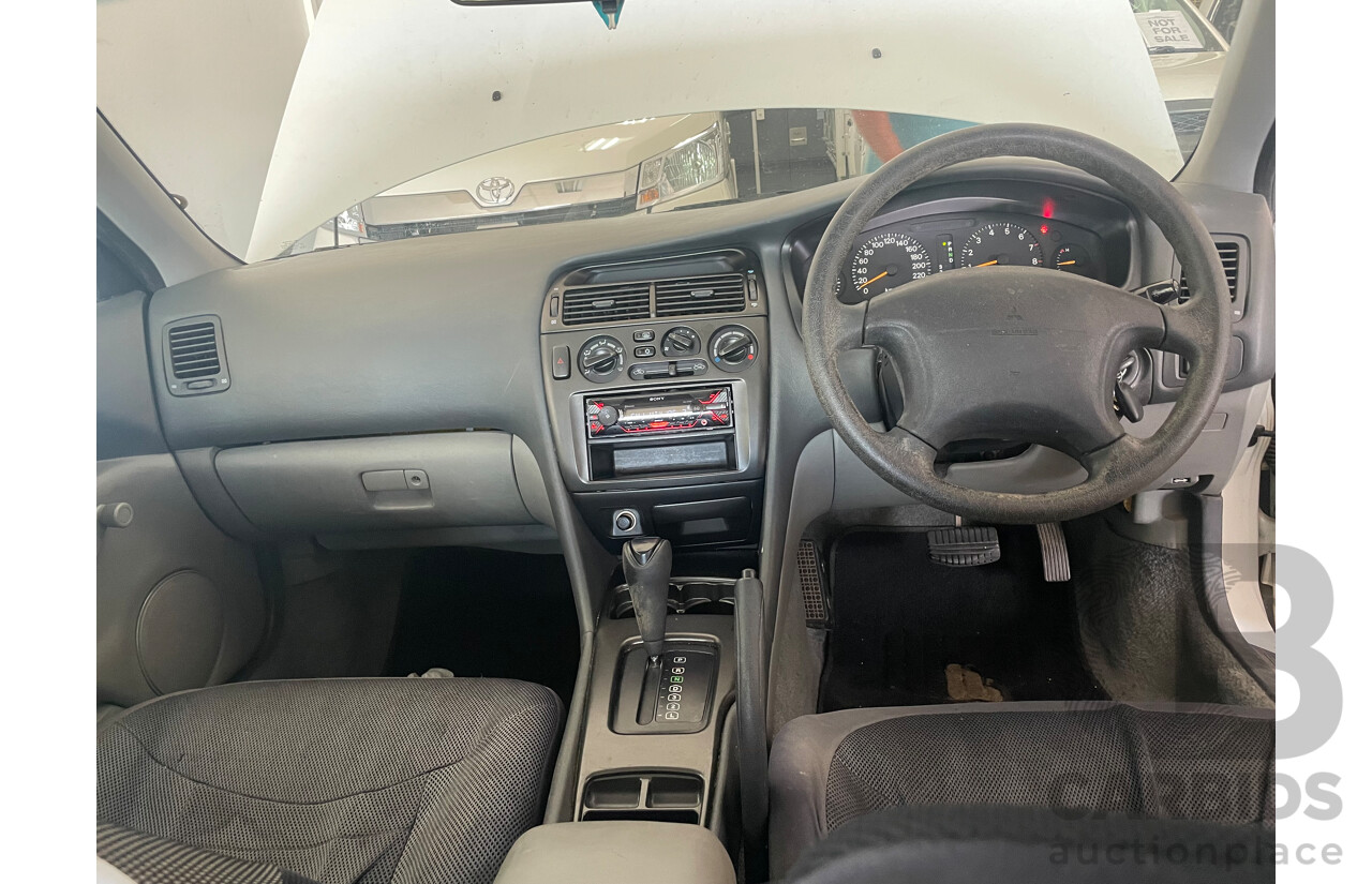 03/02 Mitsubishi Magna EXECUTIVE FWD TJ 4D Wagon White 3.5L