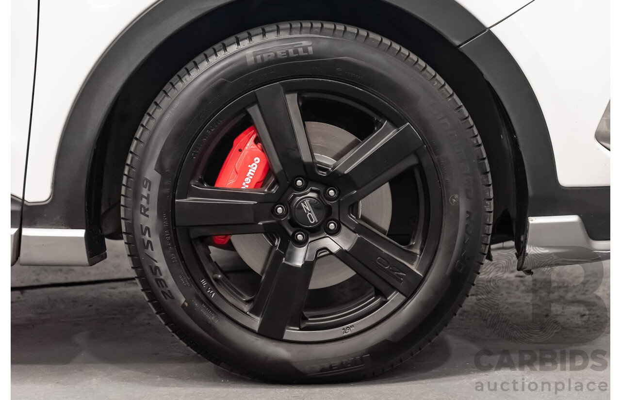 06/16 Hyundai Santa Fe SR CRDi (4x4) AWD DM MY15 4D Wagon White 2.2L