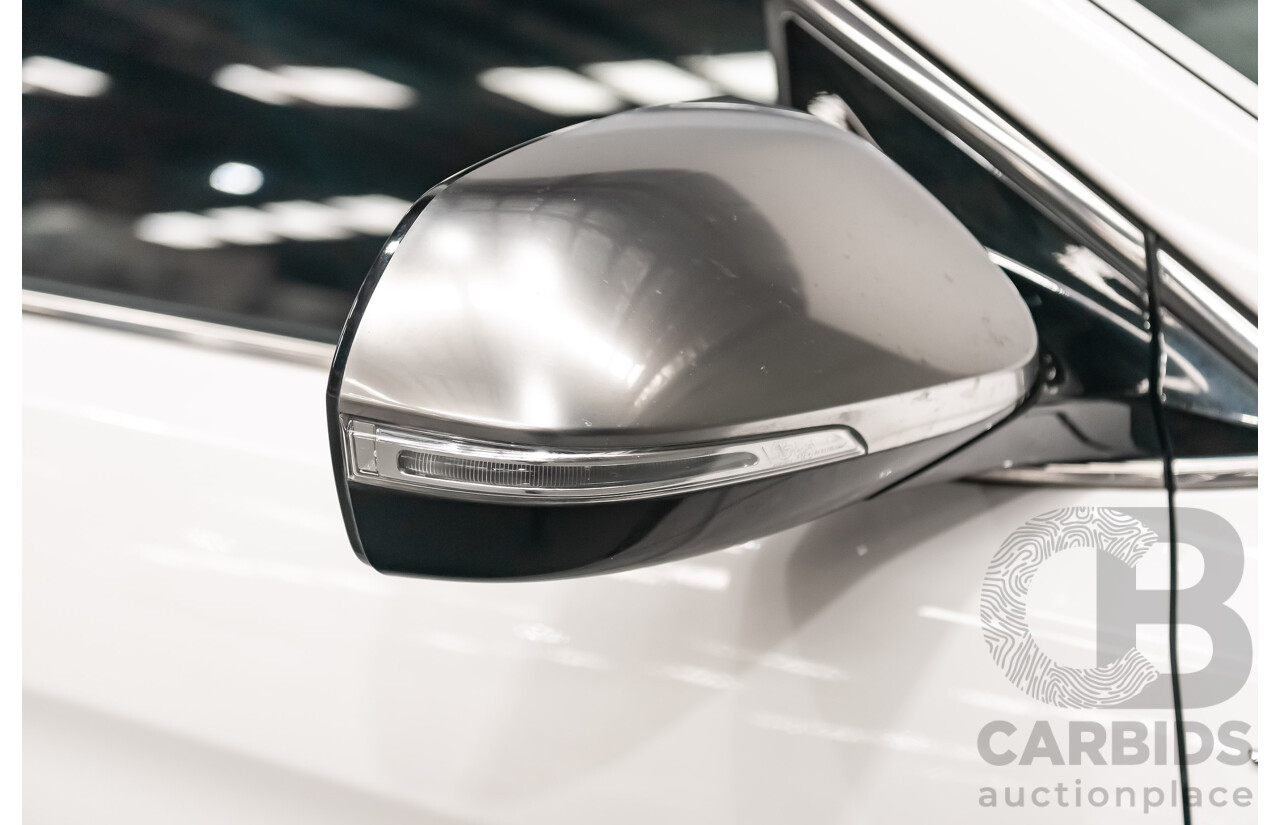 06/16 Hyundai Santa Fe SR CRDi (4x4) AWD DM MY15 4D Wagon White 2.2L