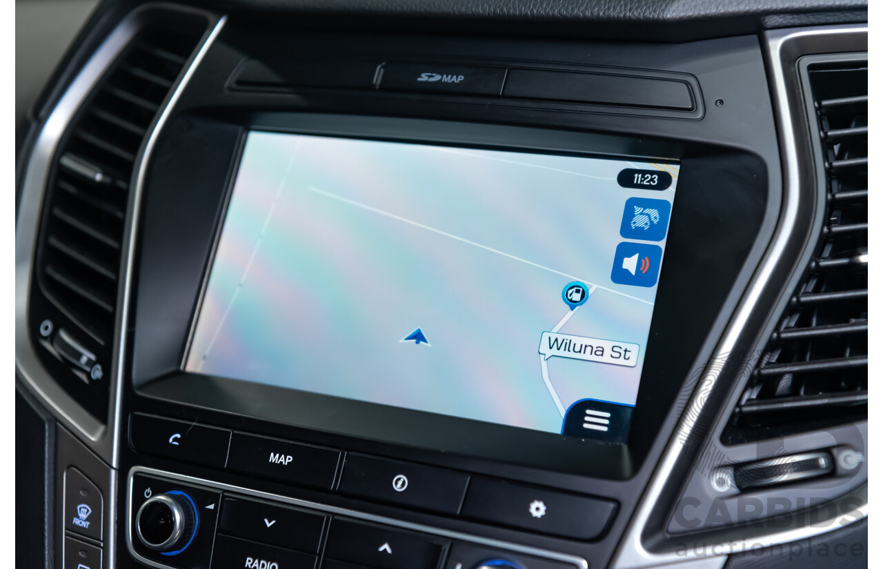 06/16 Hyundai Santa Fe SR CRDi (4x4) AWD DM MY15 4D Wagon White 2.2L