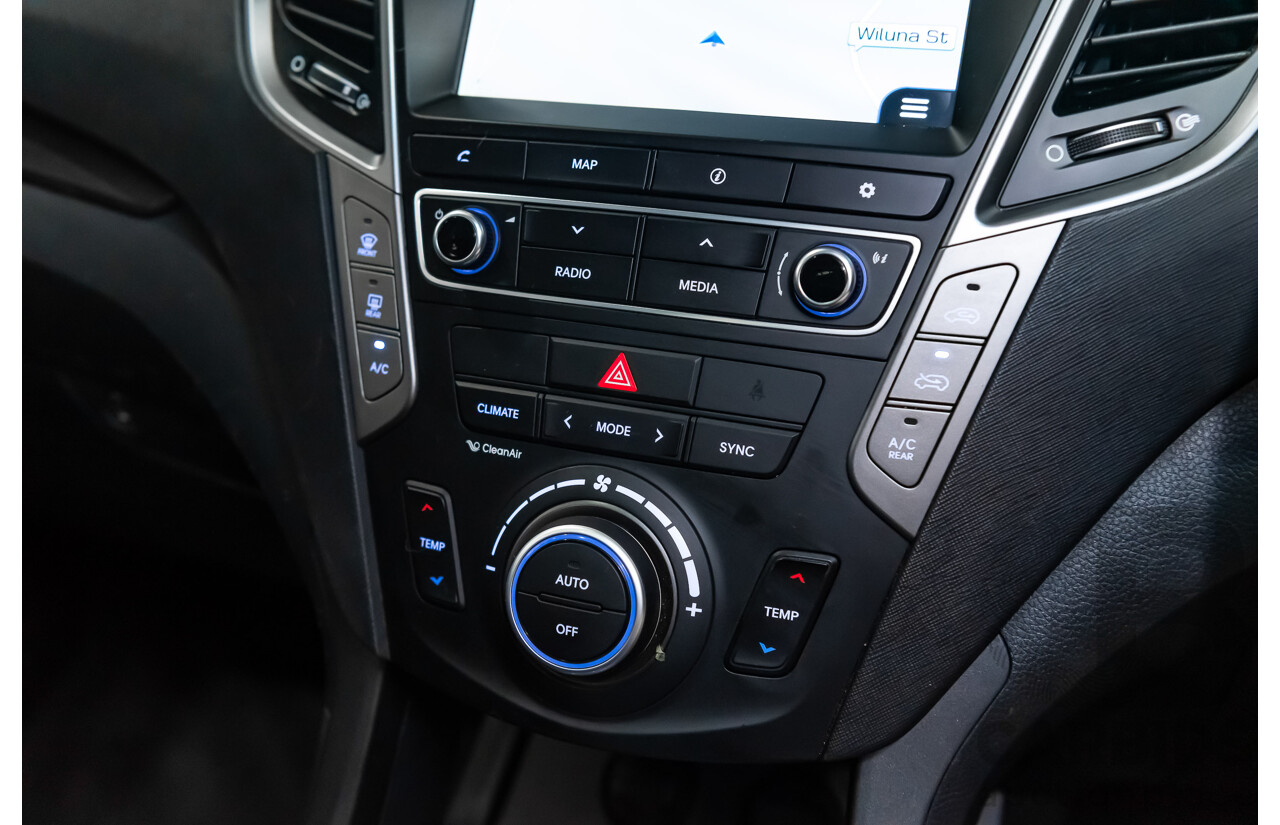 06/16 Hyundai Santa Fe SR CRDi (4x4) AWD DM MY15 4D Wagon White 2.2L