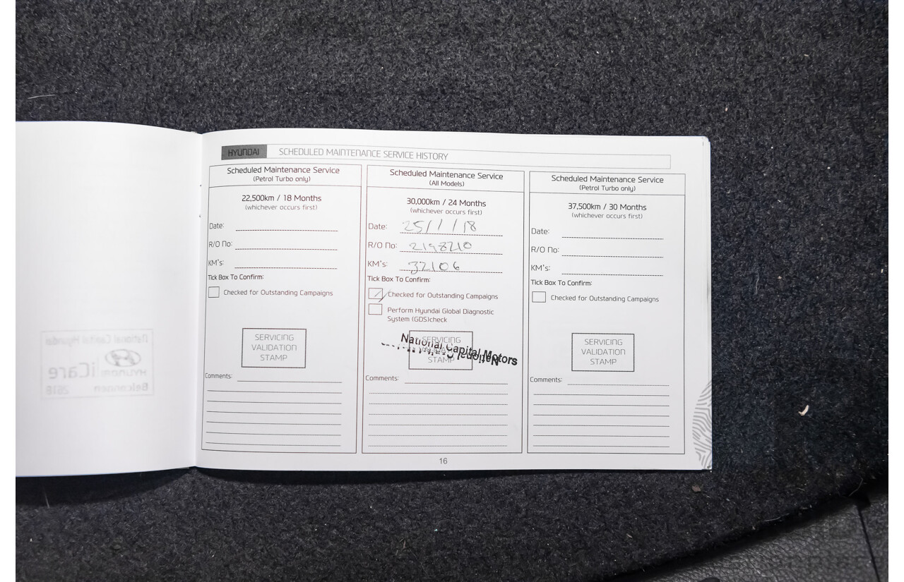 06/16 Hyundai Santa Fe SR CRDi (4x4) AWD DM MY15 4D Wagon White 2.2L