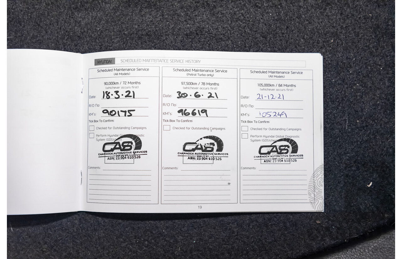 06/16 Hyundai Santa Fe SR CRDi (4x4) AWD DM MY15 4D Wagon White 2.2L